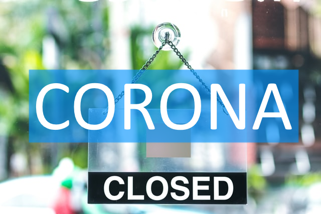 Corona geschlossen